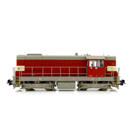 Diesel locomotive 742 162-1, CD, SOUND-H0