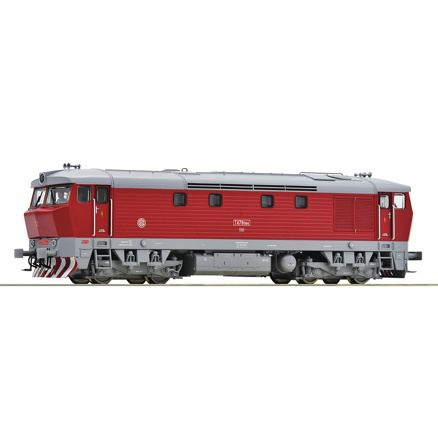 Diesel locomotive T 478 1 184, CSD                 